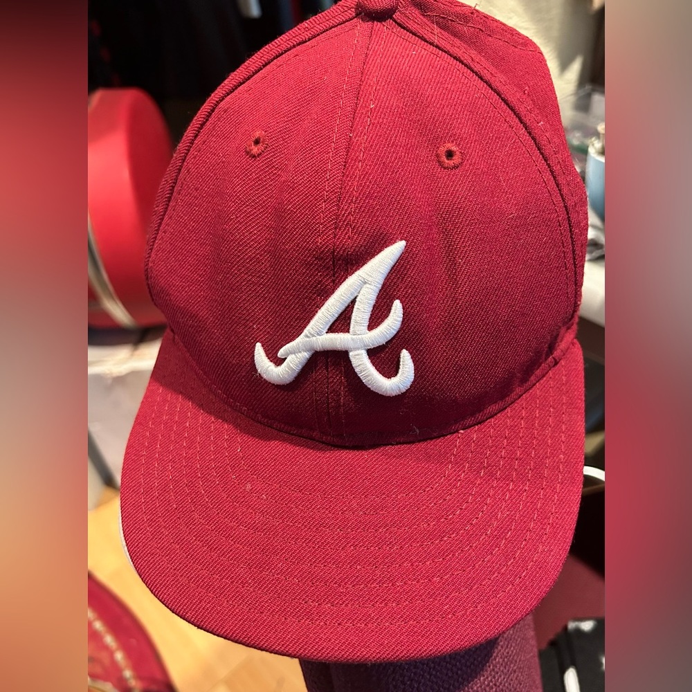 A baseball cap fitted